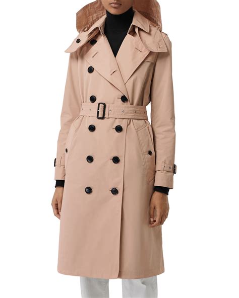 burberry trench coat with detachable hood